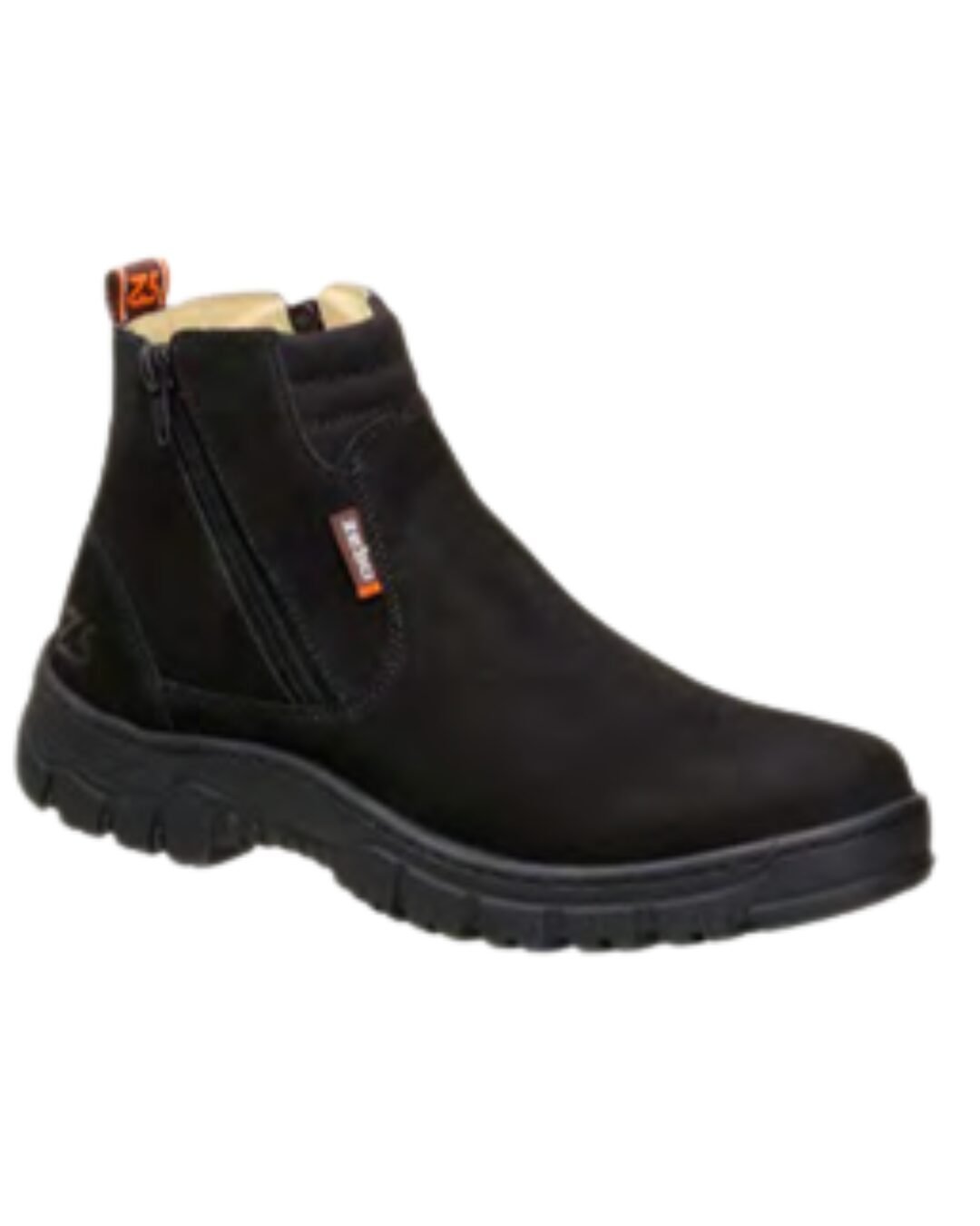 botina zebu tratorada com zíper nobuck masculina botina zebu tratorada com zíper nobuck masculina