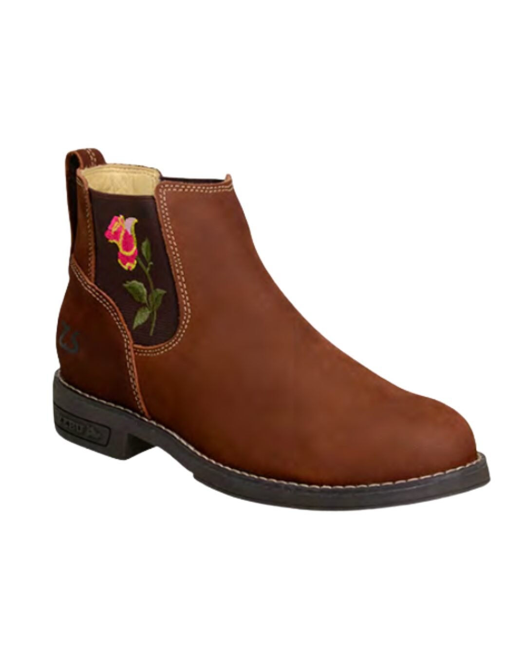 botina zebu feminina com flor botina zebu feminina com flor